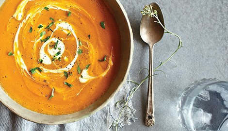 Supa crema de morcov si curry